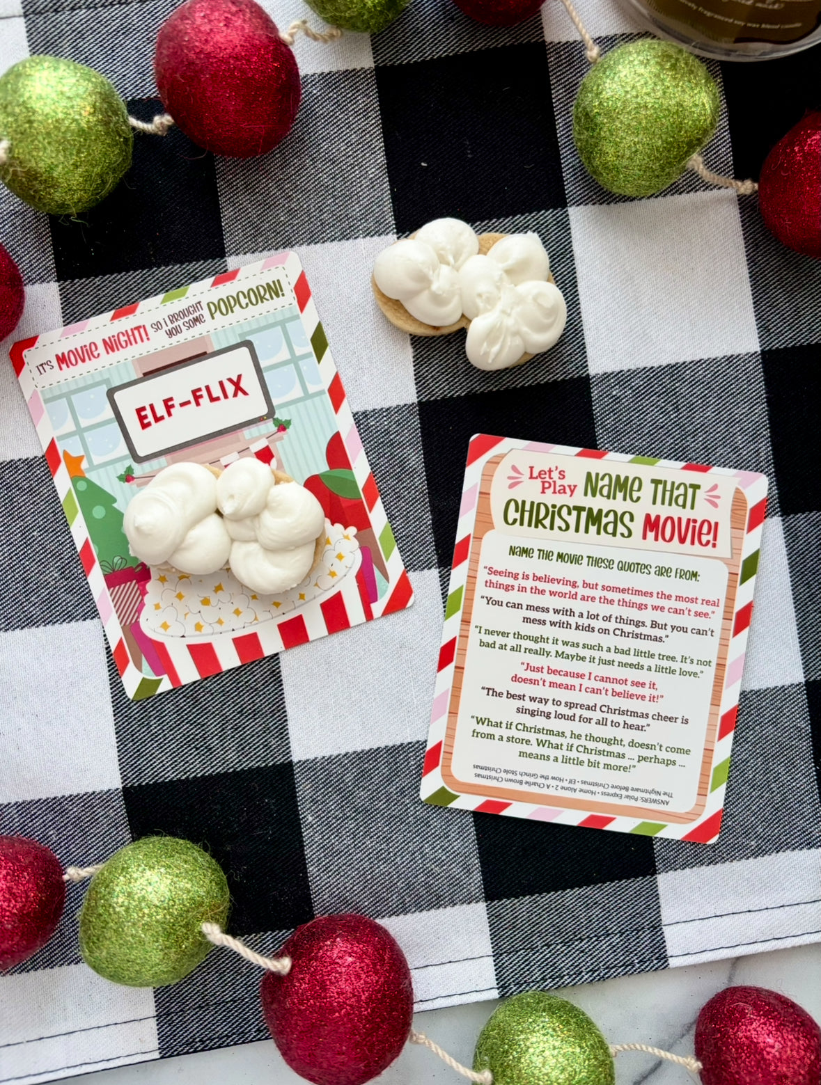 Christmas Activity Cookie Cards - Elf on the Shelf Cookie Presale - LOCAL PICK UP ONLY