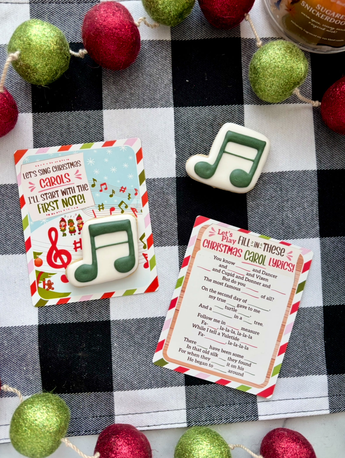 Christmas Activity Cookie Cards - Elf on the Shelf Cookie Presale - LOCAL PICK UP ONLY