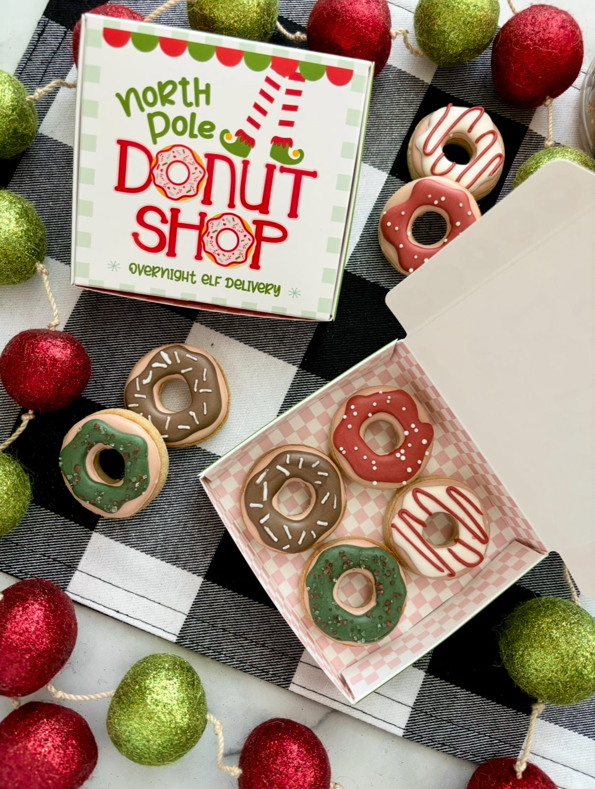 North Pole Donuts - Elf on the Shelf Cookie Presale - LOCAL PICK UP ONLY