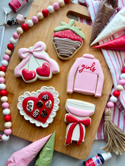 Galentine's Day Cookie & Sip Class - Colonia, NJ - 2/8/25 from 1:00pm-3:30pm