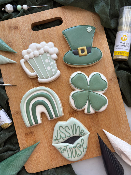 Luck of the Irish Cookie & Sip Class - Colonia, NJ -3/15/25 from 1:00pm-3:30pm